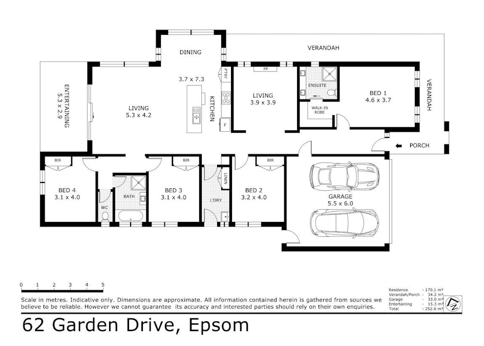 62 Garden Drive, Epsom, VIC, 3551 - Floorplan 1