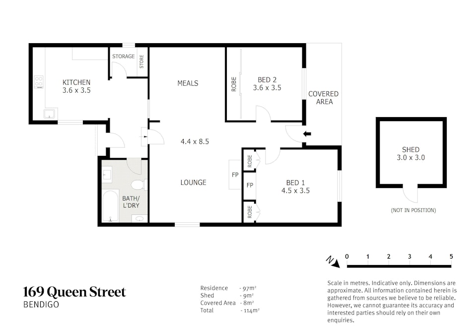 169 Queen Street, Bendigo, VIC, 3550 - Floorplan 1