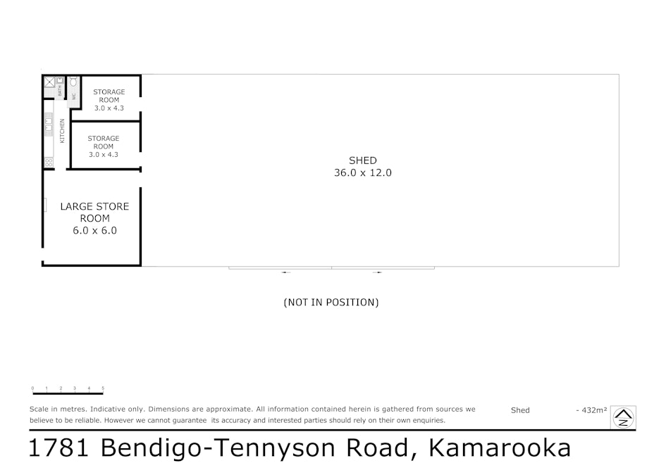 1781 Bendigo-Tennyson Road, Kamarooka, VIC, 3570 - Floorplan 2