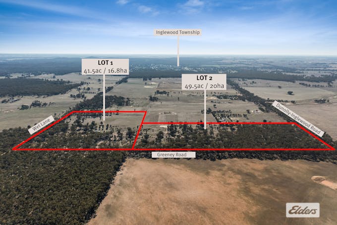 Lots 1 & 2/378 Dunolly-Inglewood Road, Inglewood, VIC, 3517 - Image 1