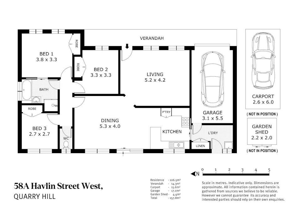 58A Havlin Street West, Quarry Hill, VIC, 3550 - Floorplan 1