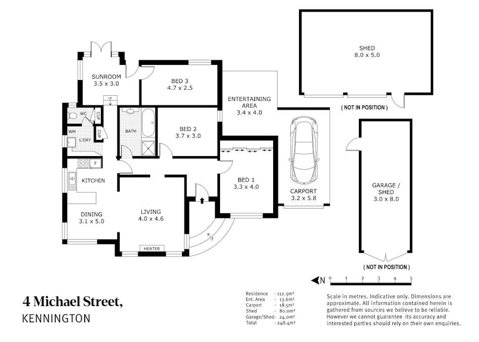 4 Michael Street, Kennington, VIC, 3550 - Floorplan 1