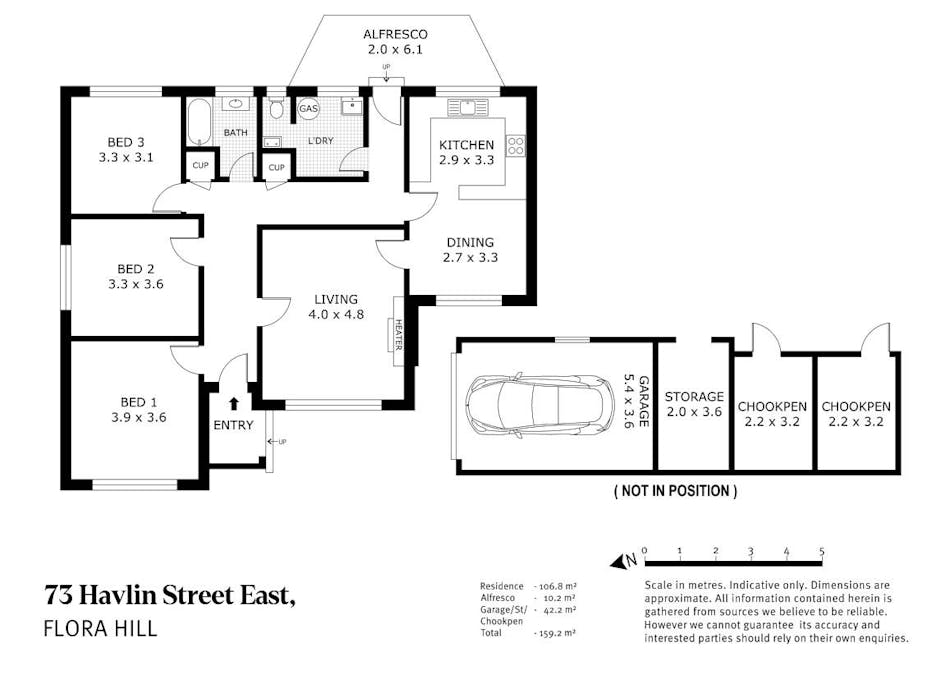73 Havlin Street East, Flora Hill, VIC, 3550 - Floorplan 1