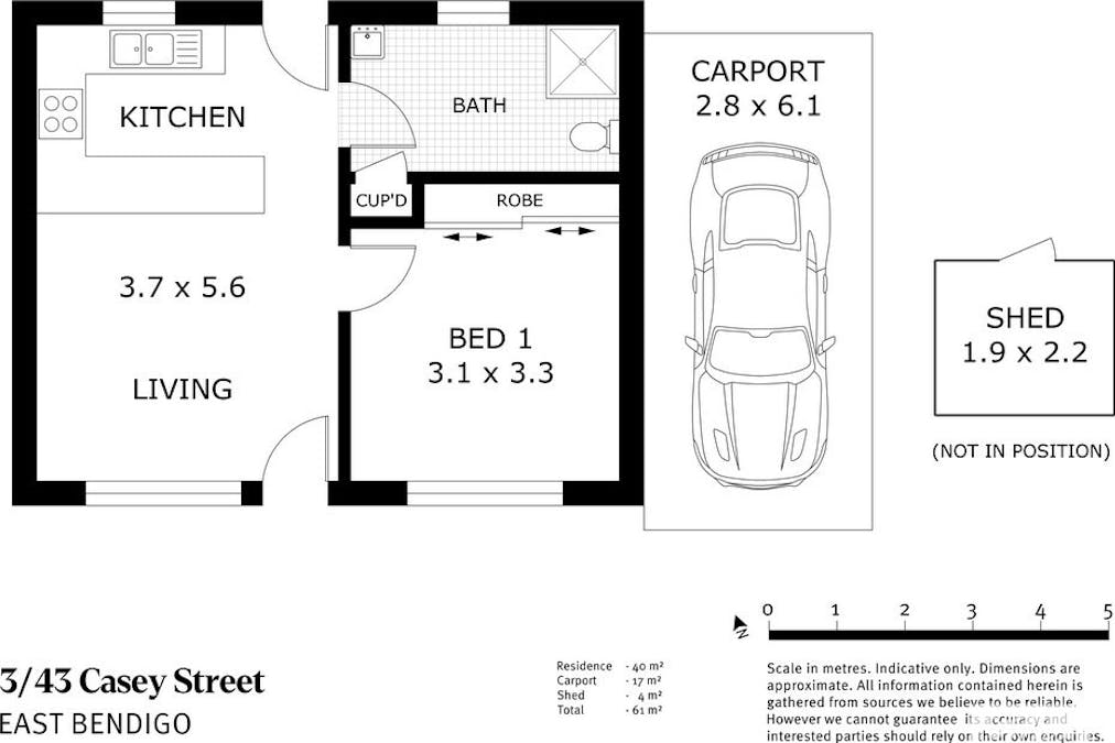 3/43 Casey Street, East Bendigo, VIC, 3550 - Image 10