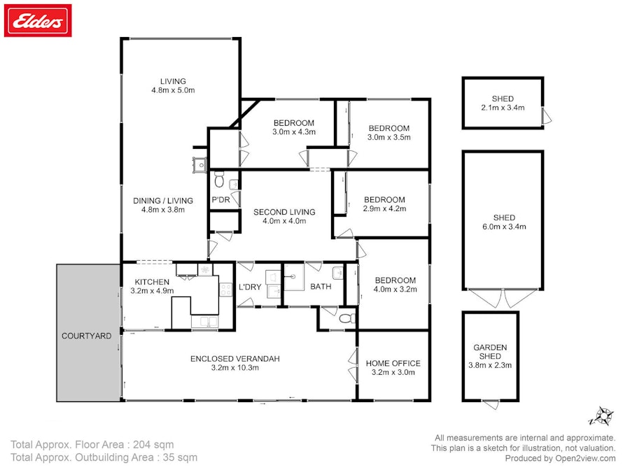 18 Harts Road, Snug, TAS, 7054 - Floorplan 1