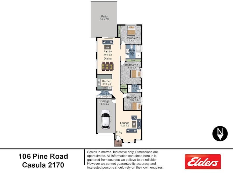 106 Pine Road, Casula, NSW, 2170 - Floorplan 1