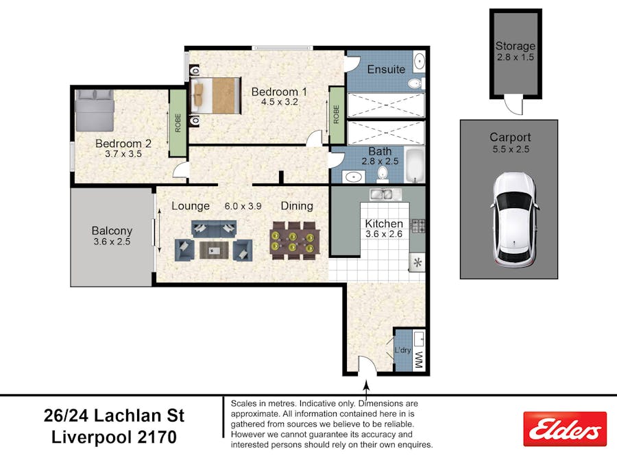 Level 4/26/24 Lachlan Street, Liverpool, NSW, 2170 - Floorplan 1