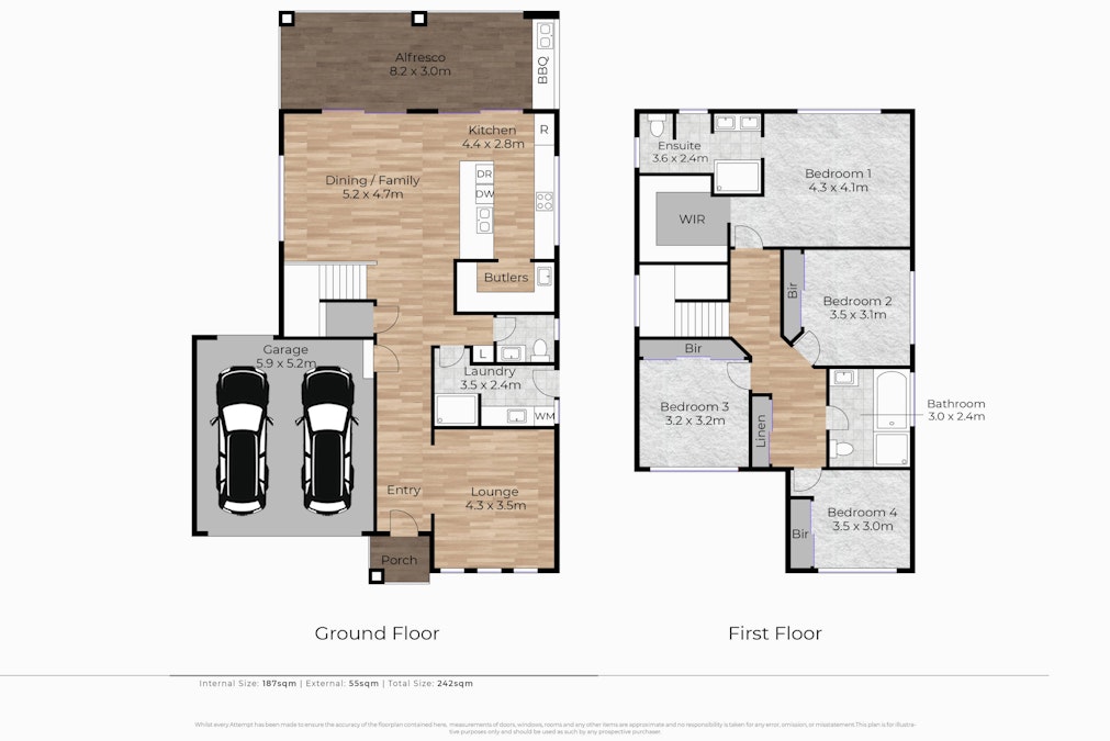 25 Kingsdale Avenue, Catherine Field, NSW, 2557 - Floorplan 1