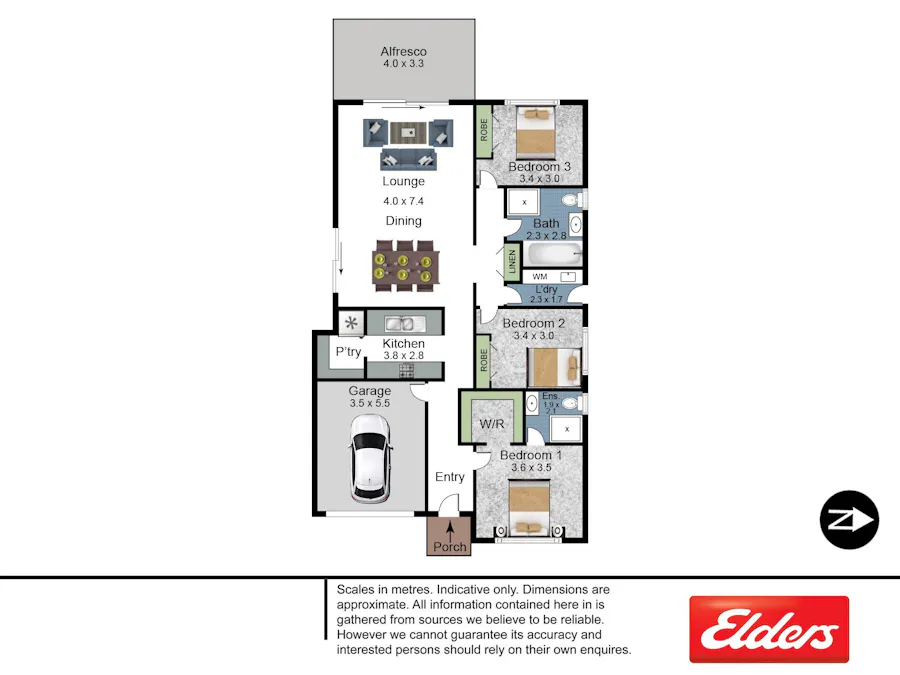9 Clearfield Avenue, Austral, NSW, 2179 - Floorplan 1