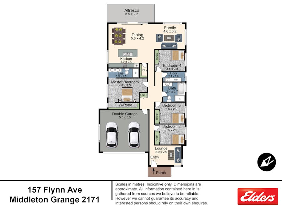 157 Flynn Avenue, Middleton Grange, NSW, 2171 - Floorplan 1