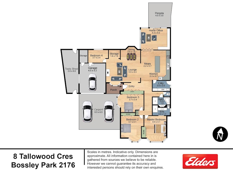 8 Tallowood Crescent, Bossley Park, NSW, 2176 - Floorplan 1