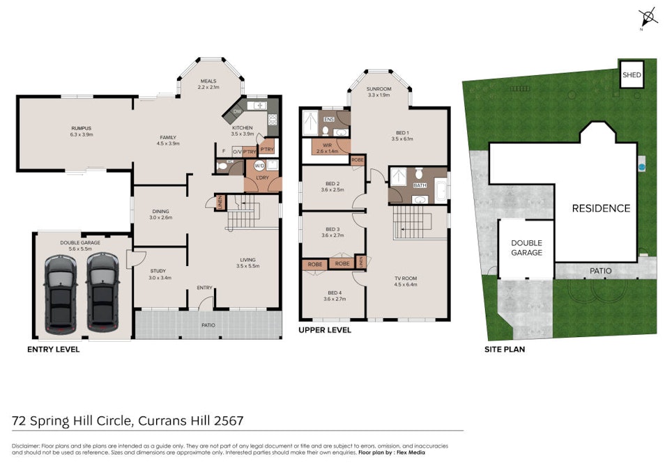 72 Spring Hill Circle, Currans Hill, NSW, 2567 - Floorplan 1