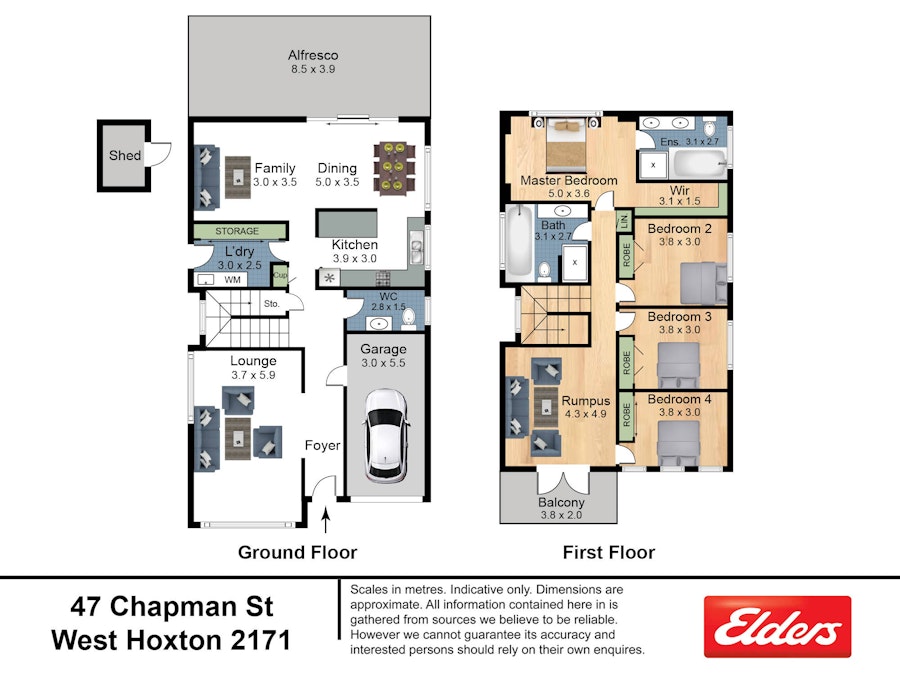47 Chapman Street, West Hoxton, NSW, 2171 - Floorplan 1