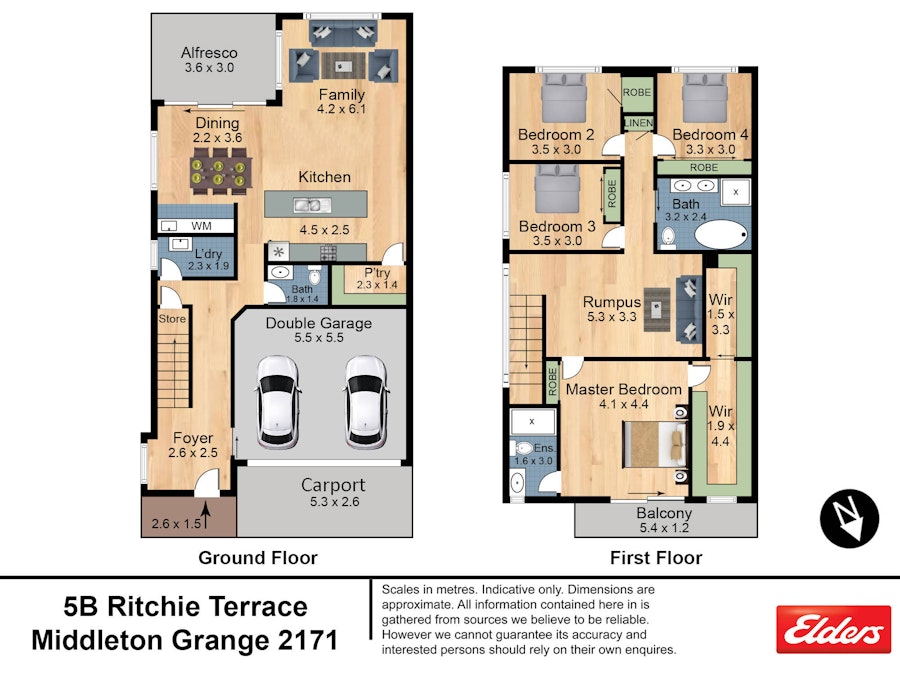 5B Ritchie Terrace, Middleton Grange, NSW, 2171 - Floorplan 1