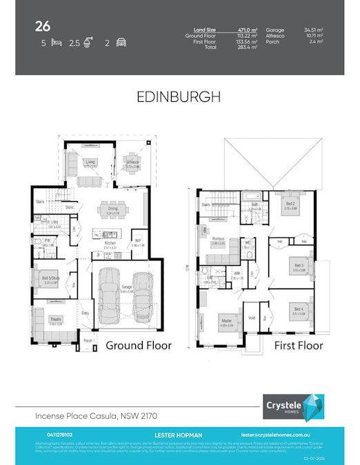 26 Incense Place, Casula, NSW, 2170 - Floorplan 2