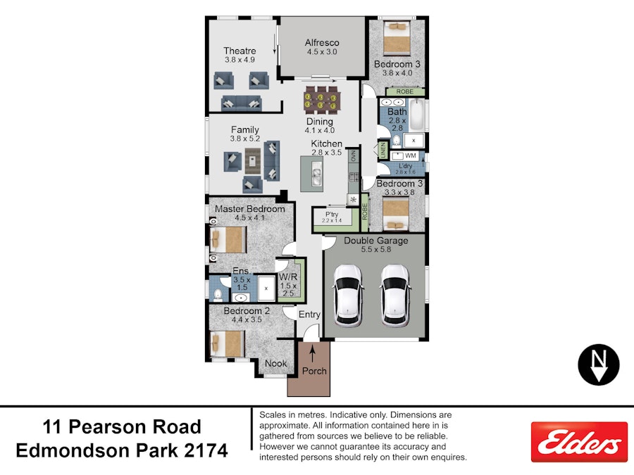 11 Pearson Road, Edmondson Park, NSW, 2174 - Floorplan 1