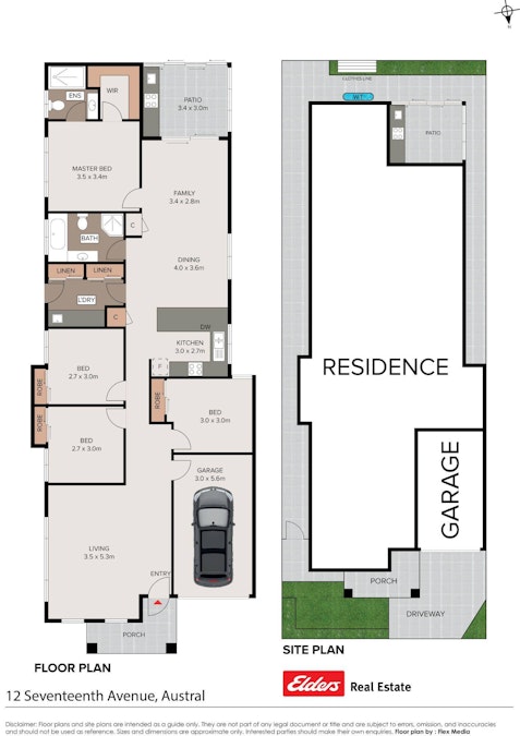 12 Seventeenth Avenue, Austral, NSW, 2179 - Floorplan 1