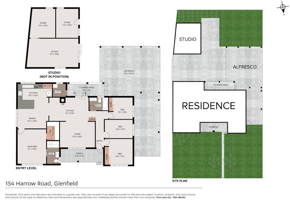 154 Harrow Road, Glenfield, NSW, 2167 - Floorplan 1