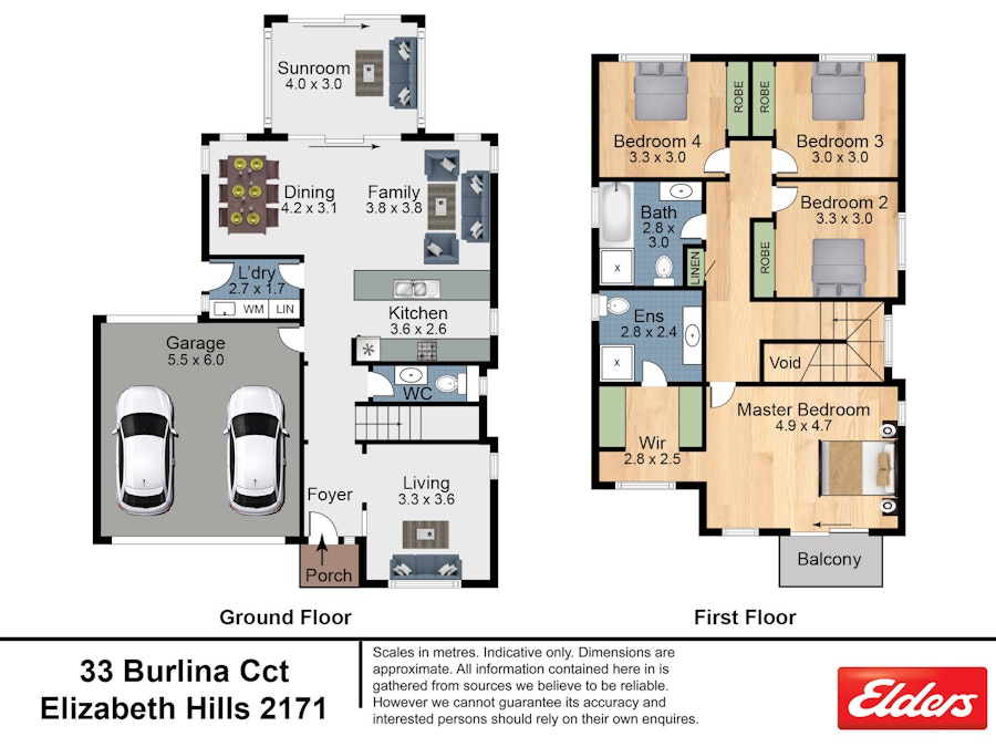 33 Burlina Circuit, Elizabeth Hills, NSW, 2171 - Floorplan 1