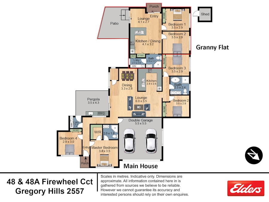 48/48B Firewheel Circuit, Gregory Hills, NSW, 2557 - Floorplan 1