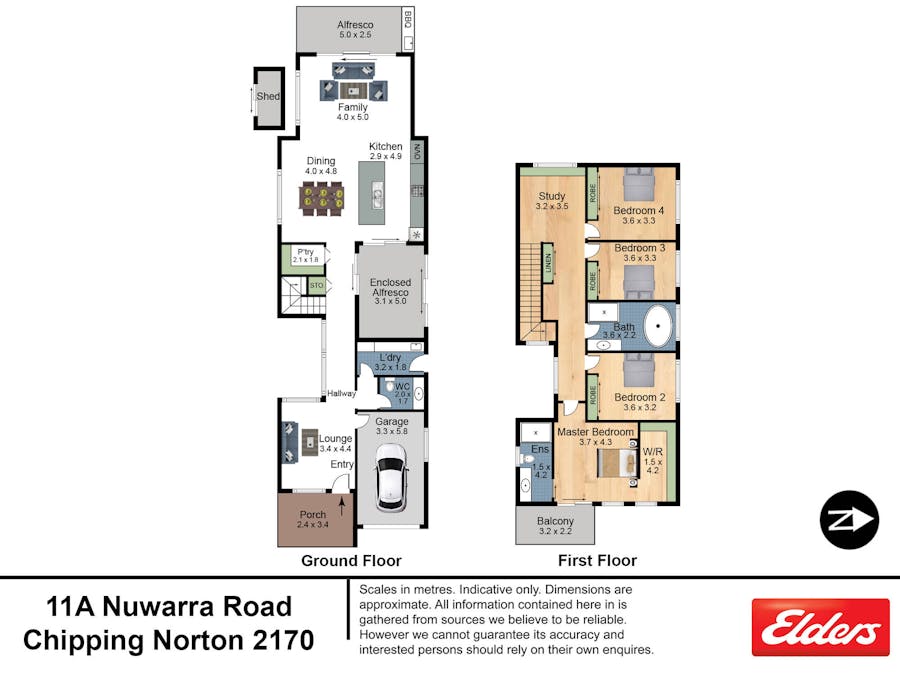 11A Nuwarra Road, Chipping Norton, NSW, 2170 - Floorplan 1