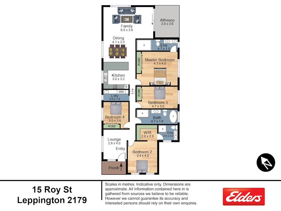 15 Roy Street, Leppington, NSW, 2179 - Floorplan 1