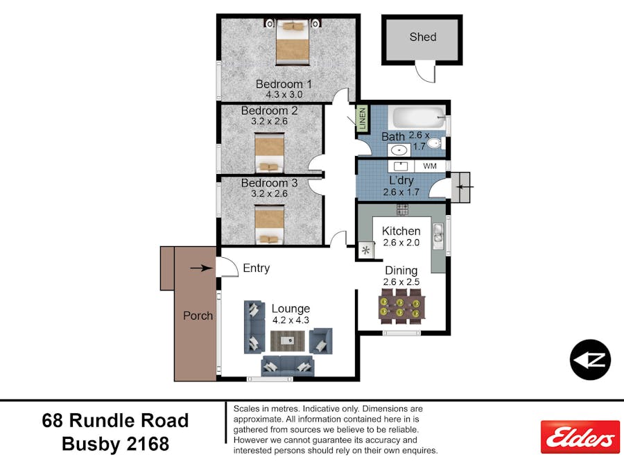 68 Rundle Road, Busby, NSW, 2168 - Floorplan 1