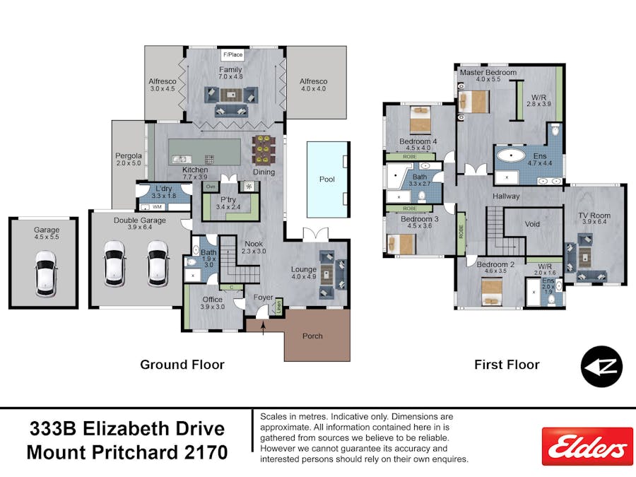 333b Elizabeth Drive, Mount Pritchard, NSW, 2170 - Floorplan 1