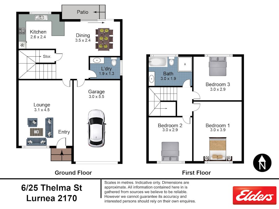 6/25 Thelma Street, Lurnea, NSW, 2170 - Floorplan 1
