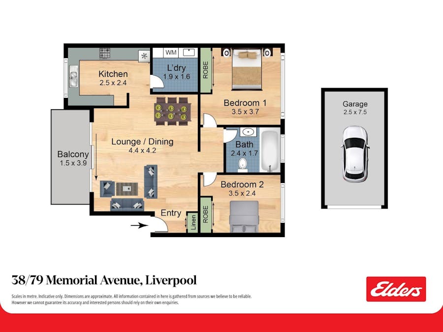 38/79 Memorial Avenue, Liverpool, NSW, 2170 - Floorplan 1