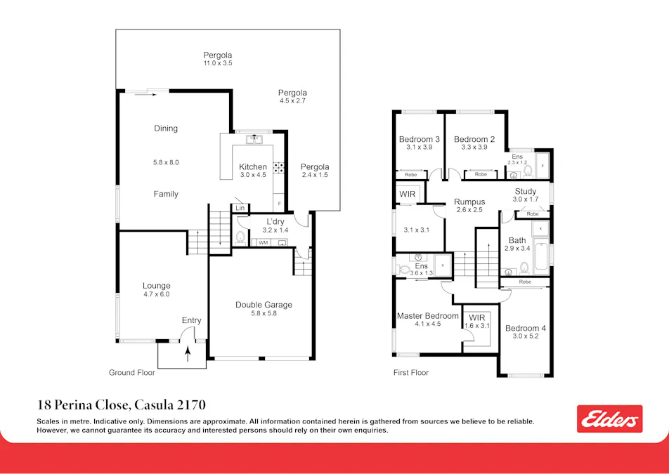 18 Perina Close, Casula, NSW, 2170 - Floorplan 1