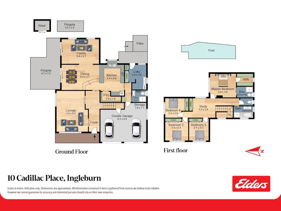 10 Cadillac Place, Ingleburn, NSW, 2565 - Floorplan 1