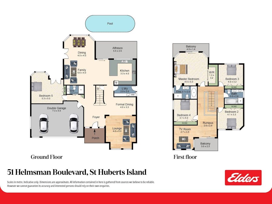 51 Helmsman Boulevard, St Huberts Island, NSW, 2257 - Floorplan 1