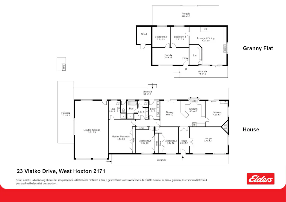 23-25 Vlatko Drive, West Hoxton, NSW, 2171 - Floorplan 1