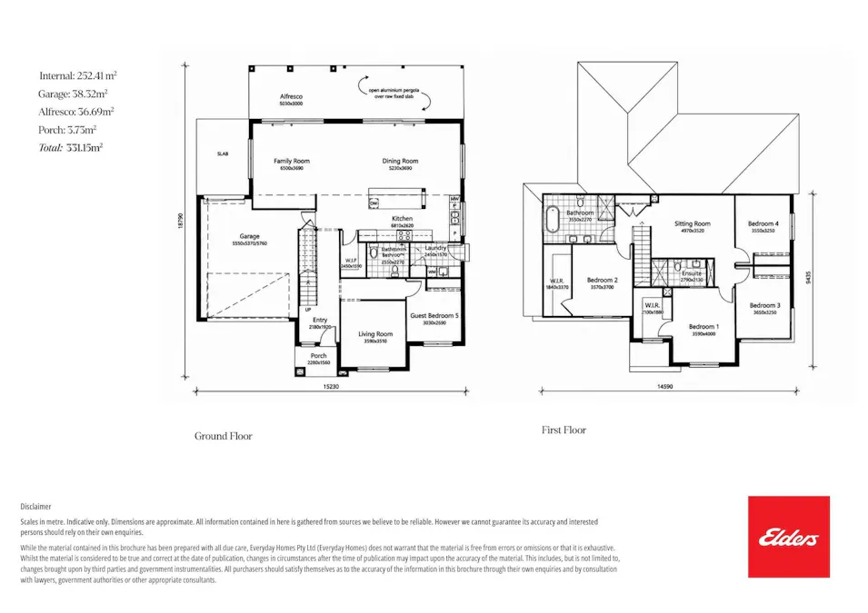6 Hammon Place, Edmondson Park, NSW, 2174 - Floorplan 1