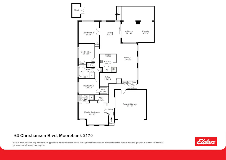 63 Christiansen Boulevarde, Moorebank, NSW, 2170 - Floorplan 1