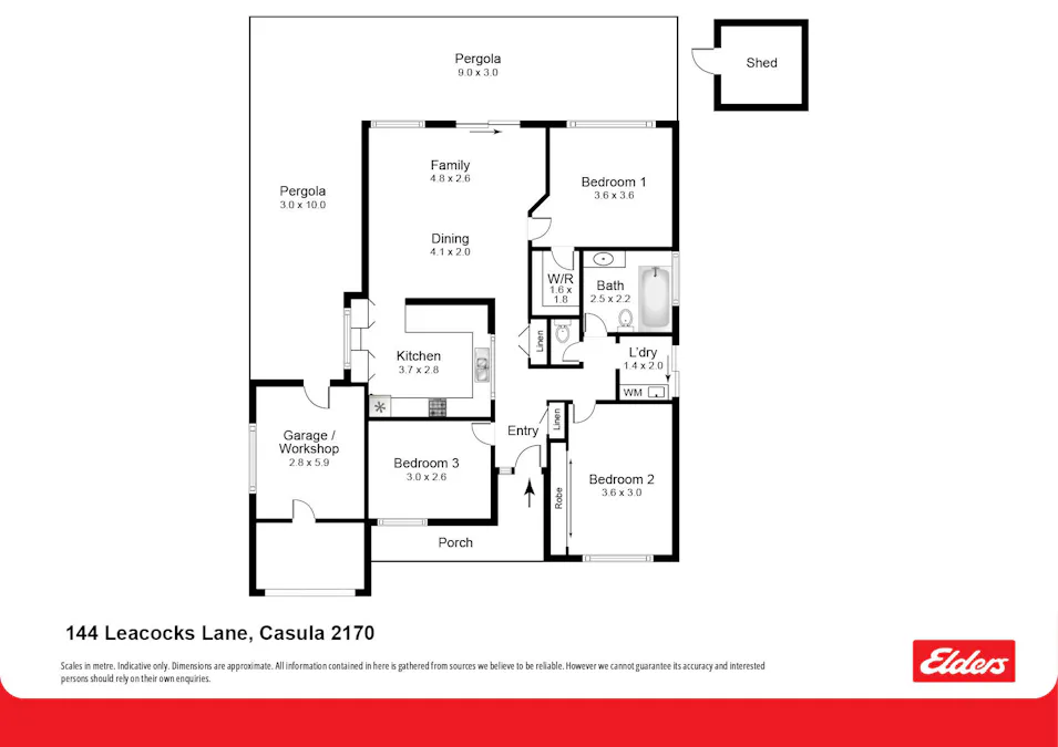 144 Leacocks Lane, Casula, NSW, 2170 - Floorplan 1