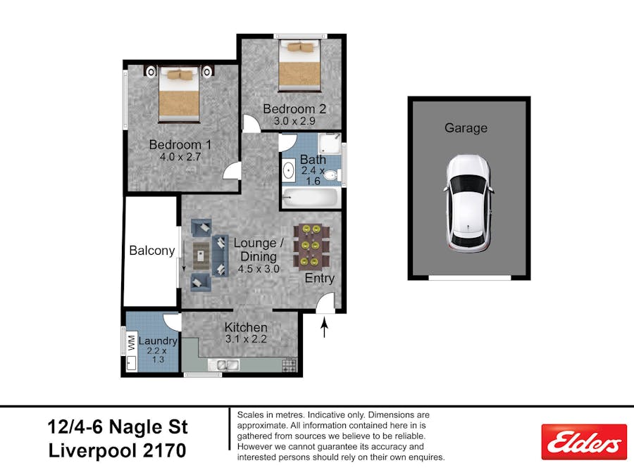 12/4-6 Nagle Street, Liverpool, NSW, 2170 - Floorplan 1