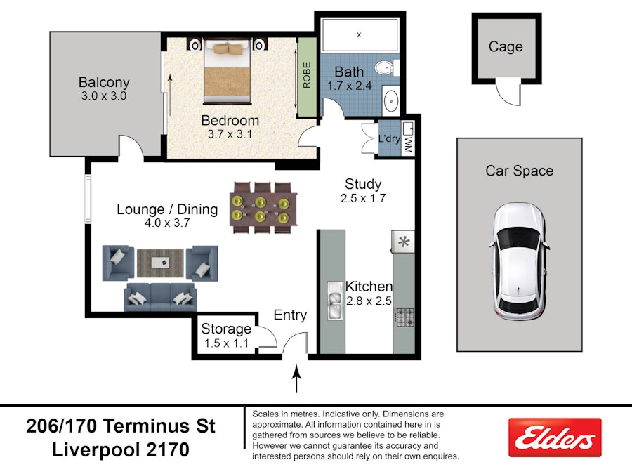 206/170 Terminus Street, Liverpool, NSW, 2170 - Floorplan 1