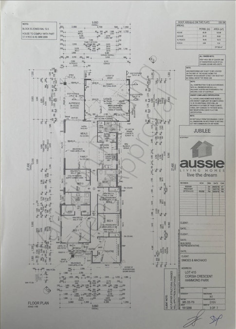 54 Corsia Crescent, Hammond Park, WA, 6164 - Floorplan 1