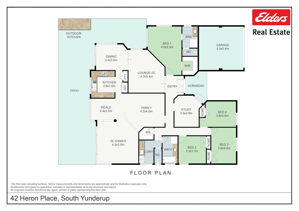 42 Heron Place, South Yunderup, WA, 6208 - Floorplan 1