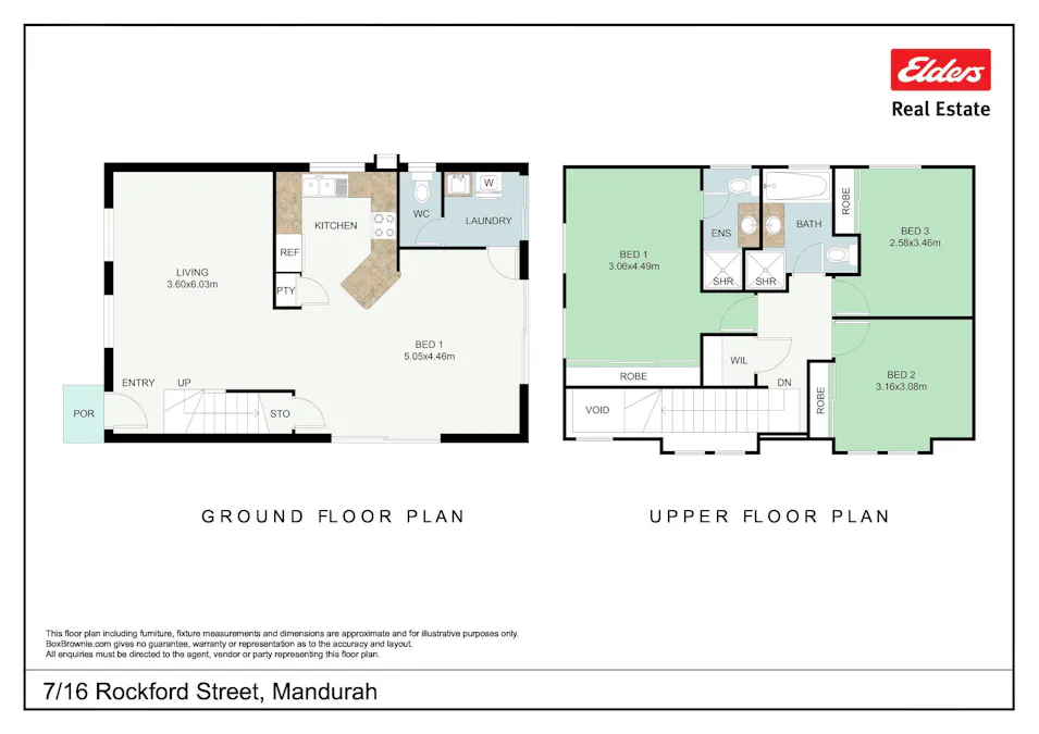7/16 Rockford Street, Mandurah, WA, 6210 - Floorplan 1