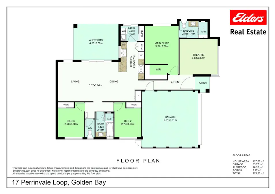 17 Perrinvale Loop, Golden Bay, WA, 6174 - Floorplan 1