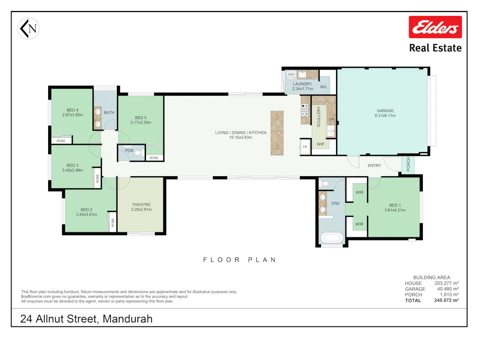 24 Allnut Street, Mandurah, WA, 6210 - Floorplan 1