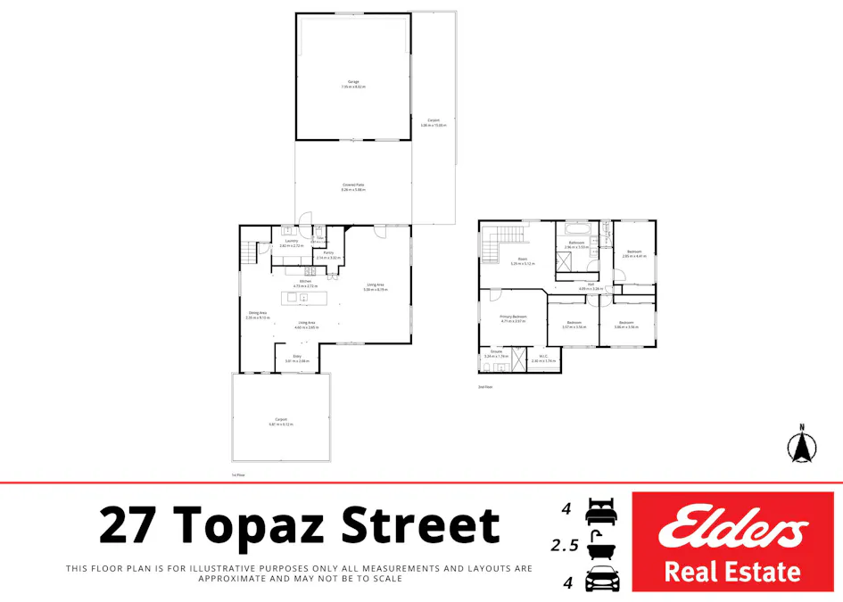 27 Topaz Street, Emerald, QLD, 4720 - Floorplan 1