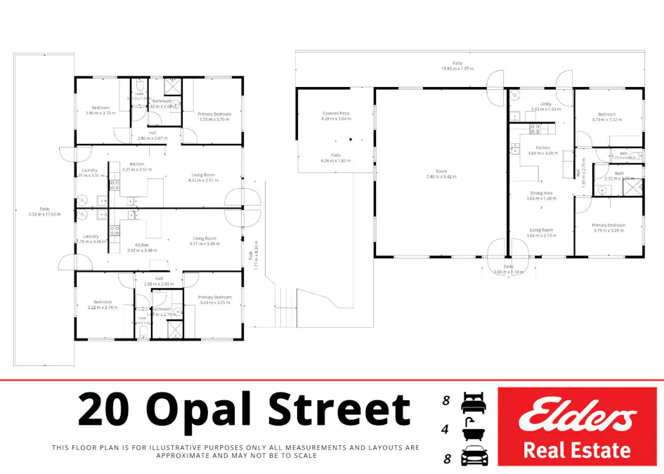 1-4/20 Opal Street, Emerald, QLD, 4720 - Floorplan 1