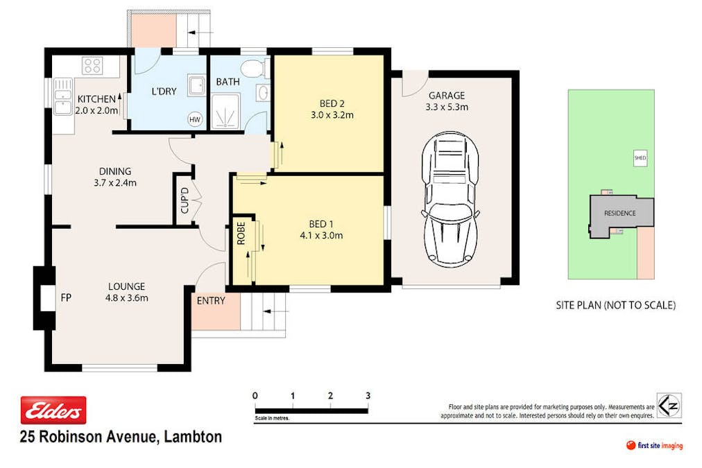 25 ROBINSON Avenue, Lambton, NSW, 2299 - Floorplan 1