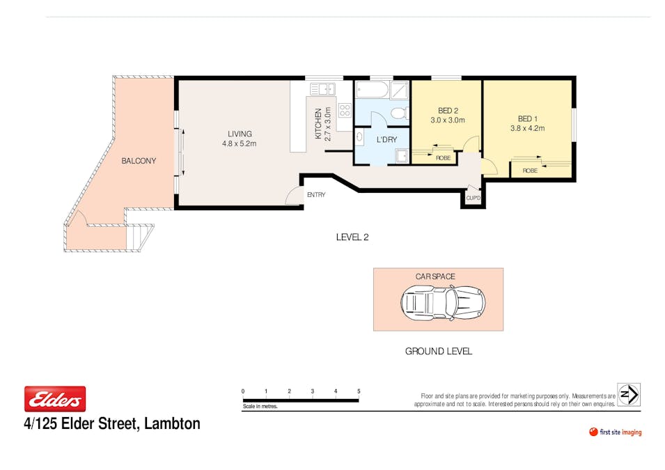 4/125 Elder Street, Lambton, NSW, 2299 - Floorplan 1