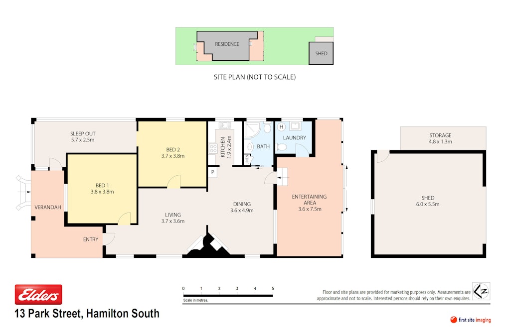 13 Park Street, Hamilton South, NSW, 2303 - Floorplan 1