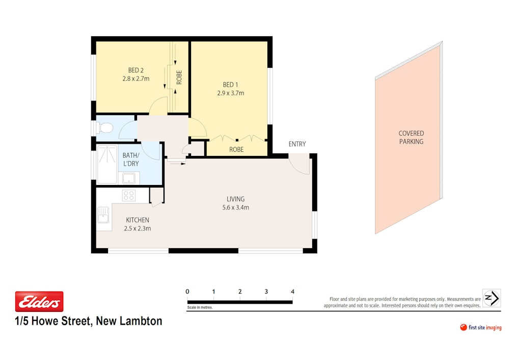 1/5 Howe Street, Lambton, NSW, 2299 - Floorplan 1